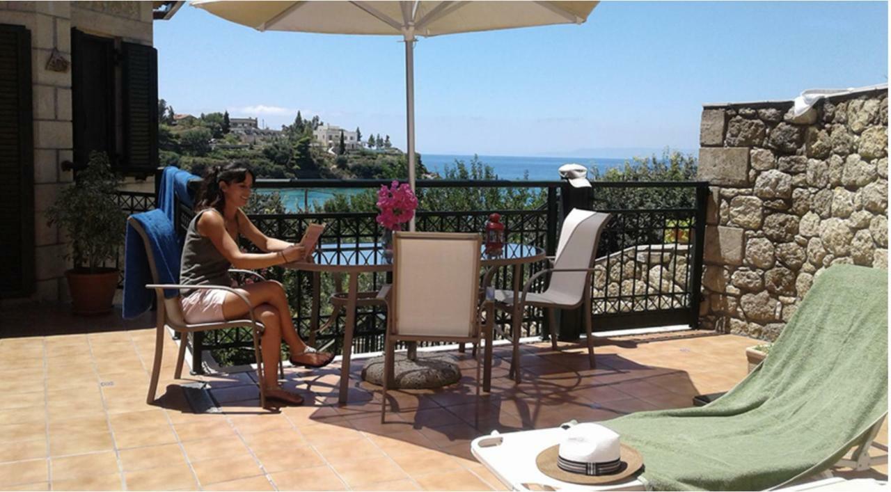 Kalogria Villas Stoupa Luaran gambar